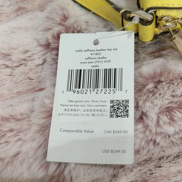 Kate Spade Sadie Saffiano Leather Top Zip Crossbody And Removable Pouch Set NWT - Picture 7 of 7